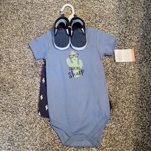 NWT - Hudson Baby Looking Sharp 3 Piece Set, 18 Months